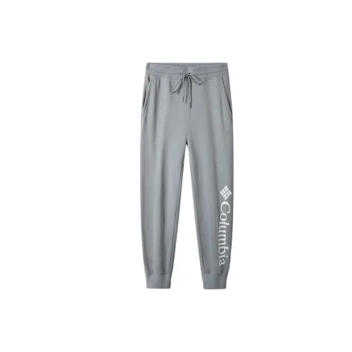 Columbia Leisure Collection Knitted Sweatpants Men Light Gray