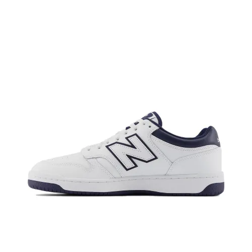 New Balance 480 White Navy