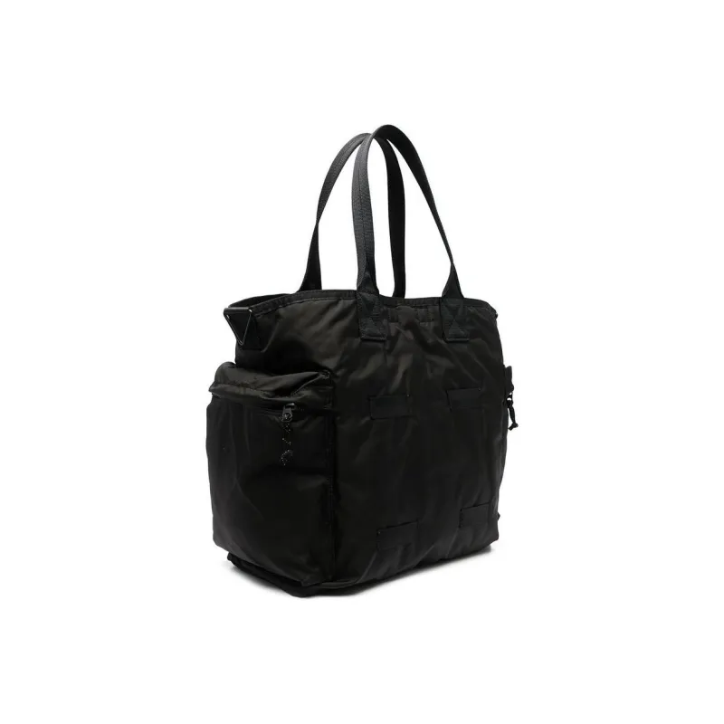 PORTER Polyester Tote Bag Shopping Bag Totes Handbags Men's Black-1
