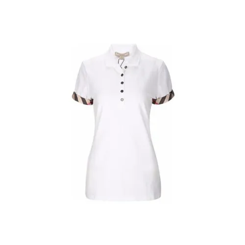 Burberry Polo Shirts Women's White