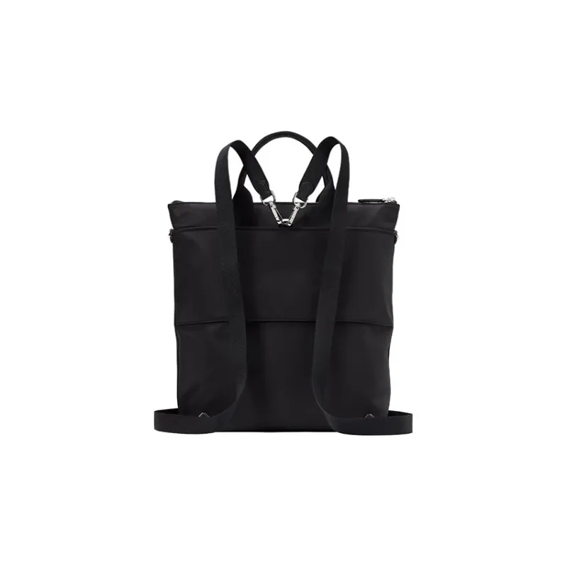 Kate Spade Recycled Nylon Backpack One Shoulder Handbag Large Size Women's Black-2