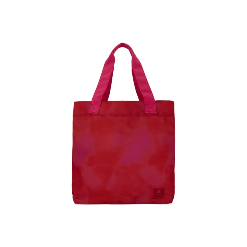 Champion Cotton Patchwork Canvas Canvas Bag Tote Bag Shopping Bag Handbag Shoulder Bag Women's Red-0