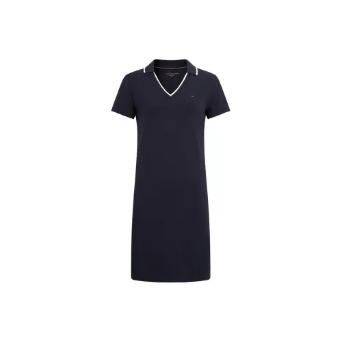 Tommy Hilfiger Short-Sleeved Dresses Women's Navy Blue 411