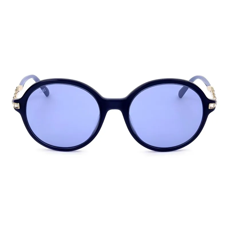 Swarovski Round Frame Sunglasses-1