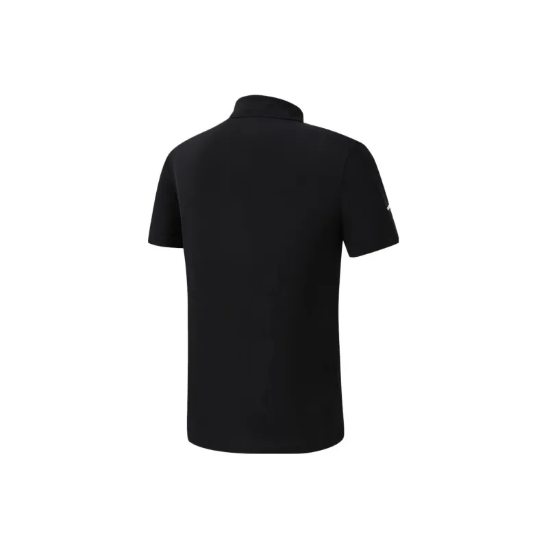FILA Polo Shirts Men Black-2