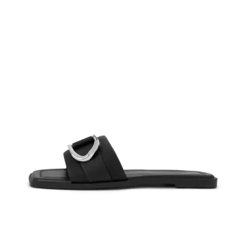 CHARLES&KEITH Small CK Stylish Sandal 1.1cm Women's Black/Blue