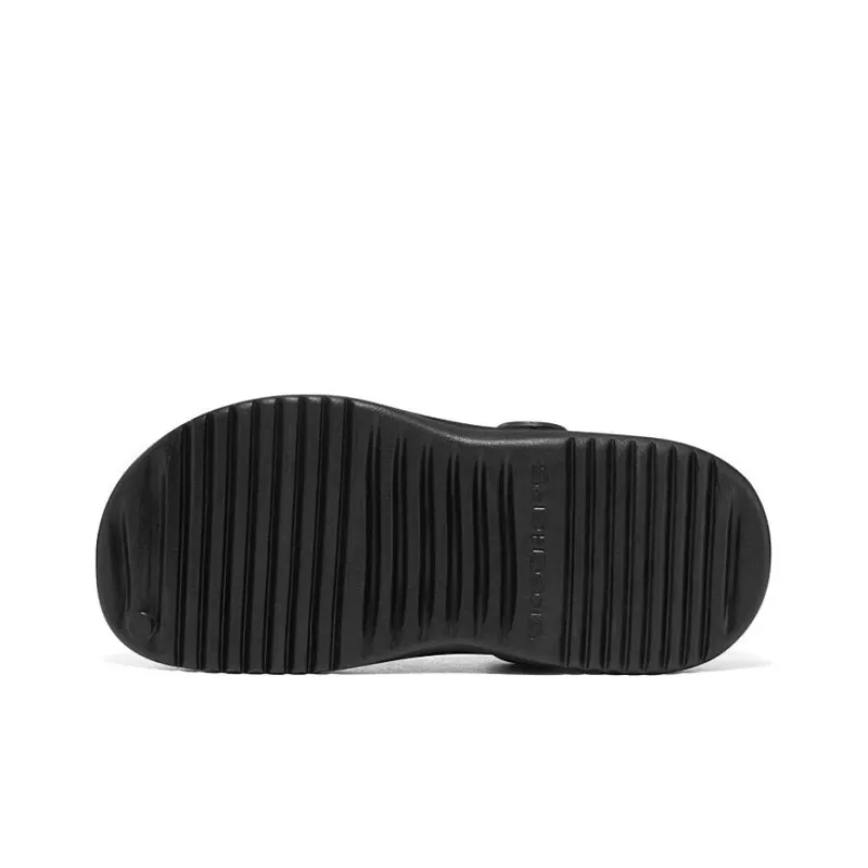 Skechers Foamies Abrasion Resistant Slip Resistant Closed Toe Slippers Women's Black-4