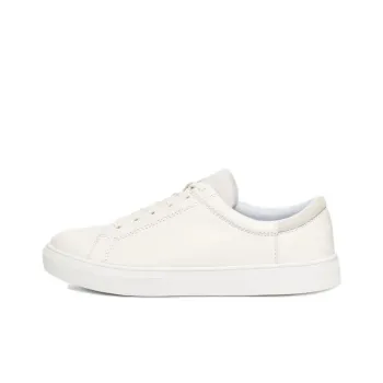 UGG Baysider Low Weather Shoe 'White Leather'