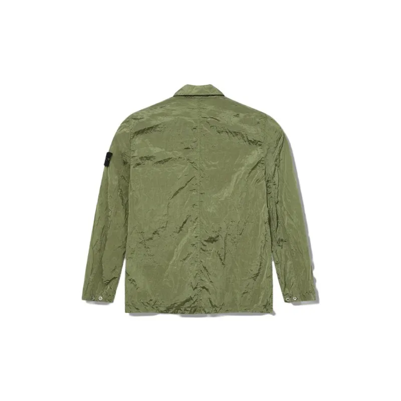 STONE ISLAND Logo Patch Zipped Jacket-1