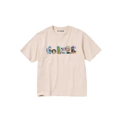 UNIQLO/UNIQLO X Louvre Co-brand T-Shirts Unisex Natural