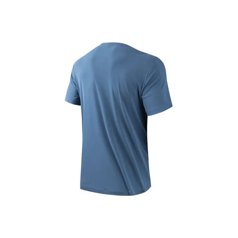 Anta Variety Training Collection T Shirt Men's Expedition Blue-1
