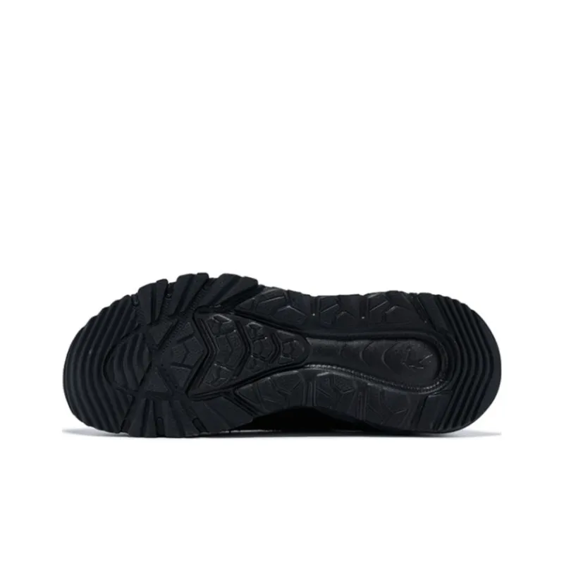 QIAODAN Running Shoes Men Low Top Black-4