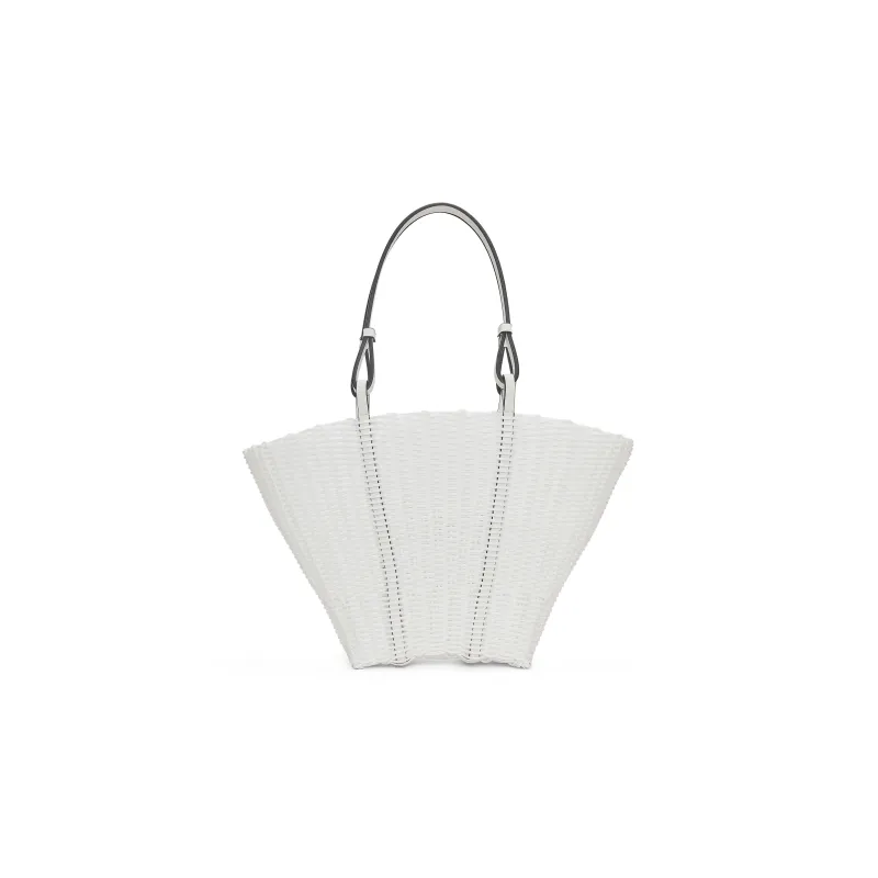 LOEWE Basket Polypropylene Handbags Shoulder Bags Women's White-2