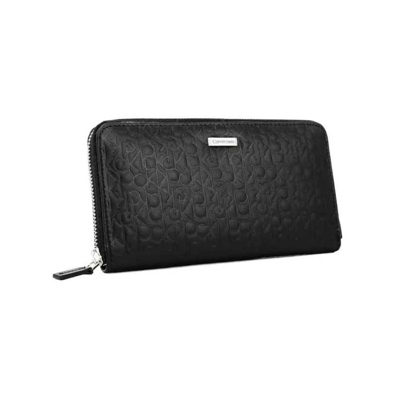 CK/Calvin Klein PU Clutches Wallets Regular Men's Black-1