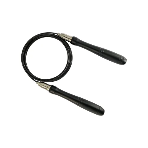 BSELEON Fitness Training Non Countable Jump Ropes Fitness Crowd Steel Wire Rope, Aluminum Alloy Controller 3m