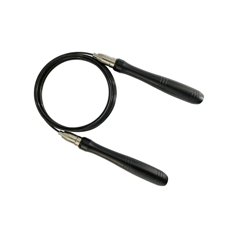 BSELEON Fitness Training Non Countable Jump Ropes Fitness Crowd Steel Wire Rope, Aluminum Alloy Controller 3m-0