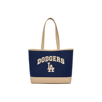 MLB Artificial Leather Tote Bag Shopping Bag Commute Bag Handbag Regular Unisex Navy Blue