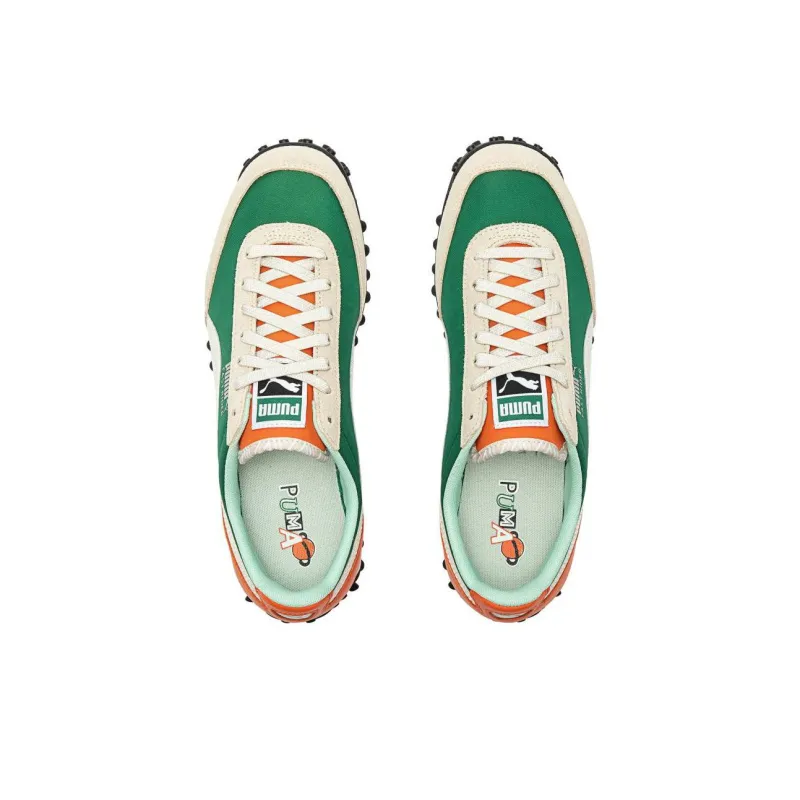 Puma Fast Rider Beige Green Orange-3