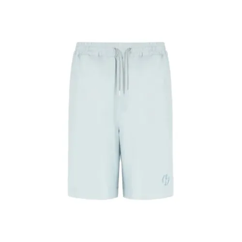 GIORGIO ARMANI Denim Shorts Men Light Mineral Green