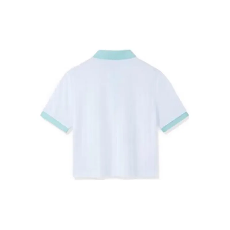 Sesame Street X ANTA Life Collection Polo Shirts Women's Snowflake White-1