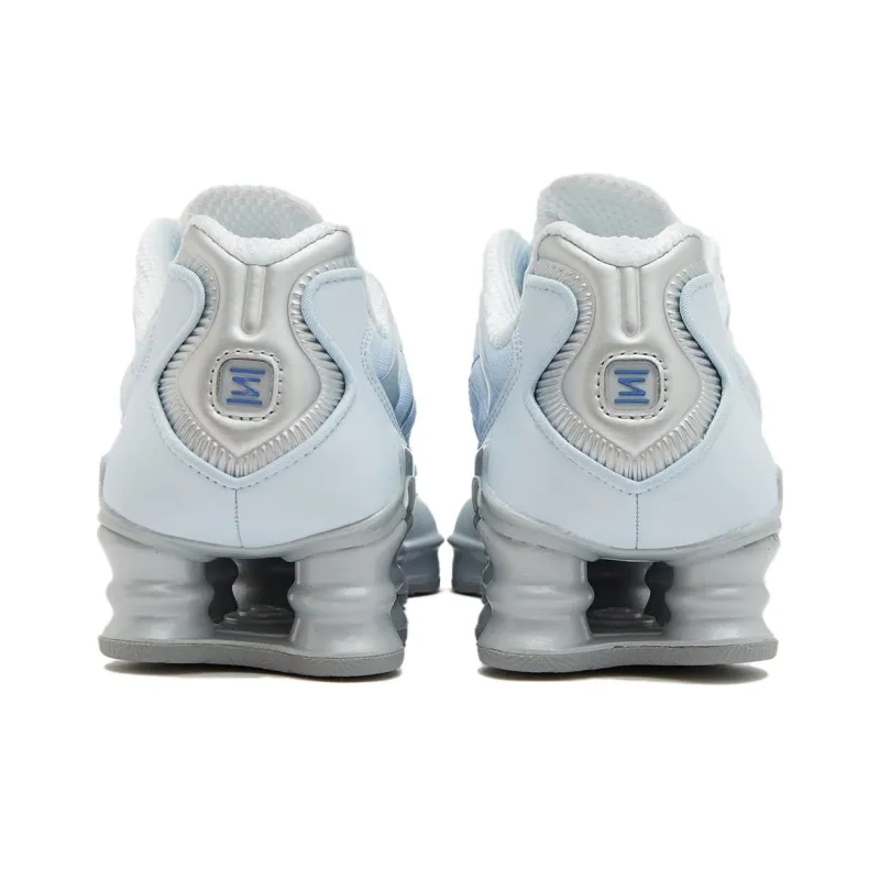 Nike Shox TL Series 'Grey Light Blue' Durable Breathable Low Top Running Shoes Men's White Blue-3