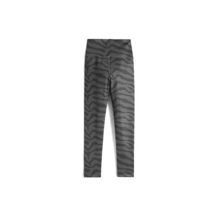 GAP Leggings Women's Dark Gray Tiger Print-1