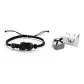 Gold Sheen Obsidian Rope Bracelet, Houndstooth Box