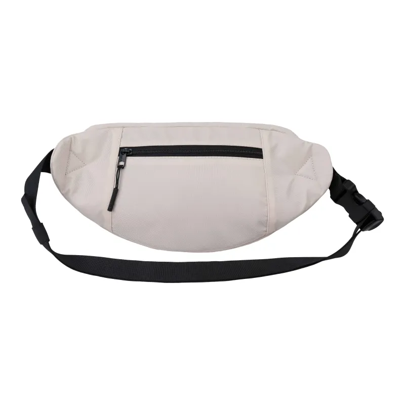 KONADCT Nylon Shoulder Bag, Fanny Pack, Crossbody Bag, Sling Bag Unisex Black/White-12