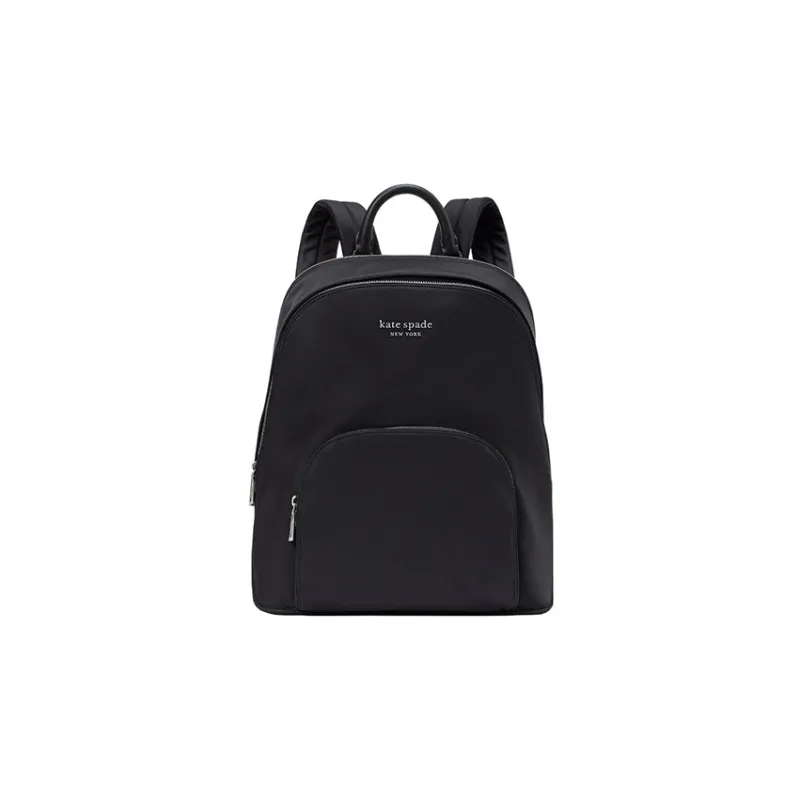 Kate Spade Recycled Nylon Backpack Large Size Women's Black-0