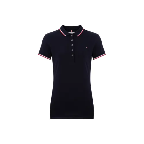 Tommy Hilfiger Polo Shirts Women's Navy Blue