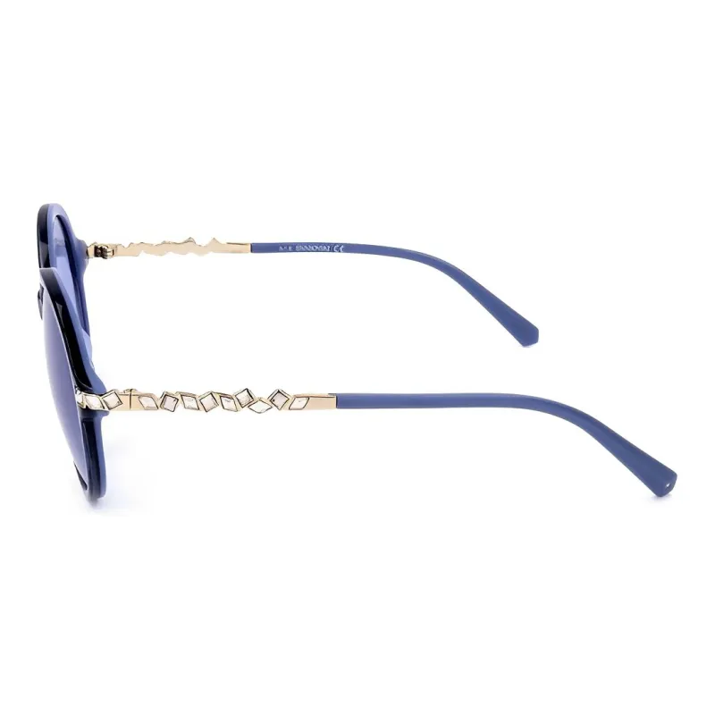 Swarovski Round Frame Sunglasses-2