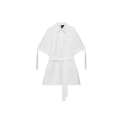 LOEWE Short-Sleeved Dresses Women's White