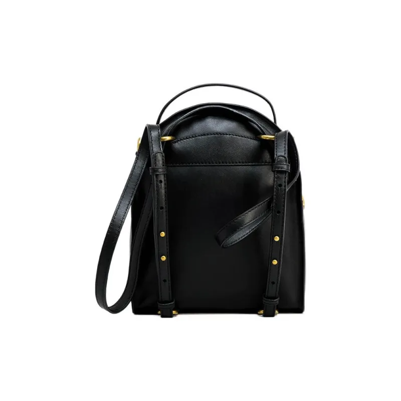 MICHAEL KORS Leather Backpack Regular Women's Black-3