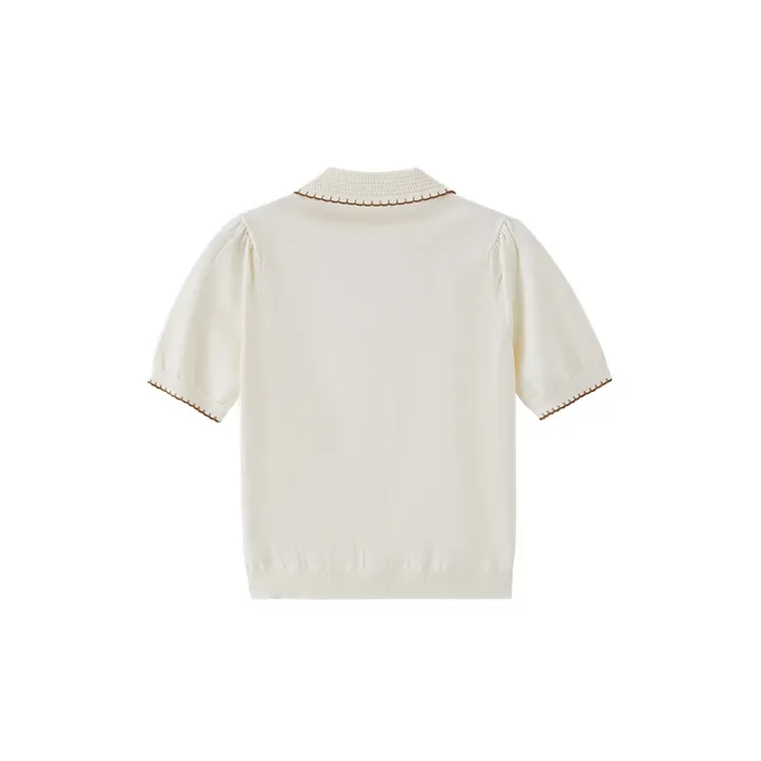 Inman Knitwear Women's Light Beige Apricot-1