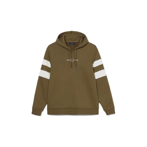 FRED PERRY Sweatshirts Men Coffee