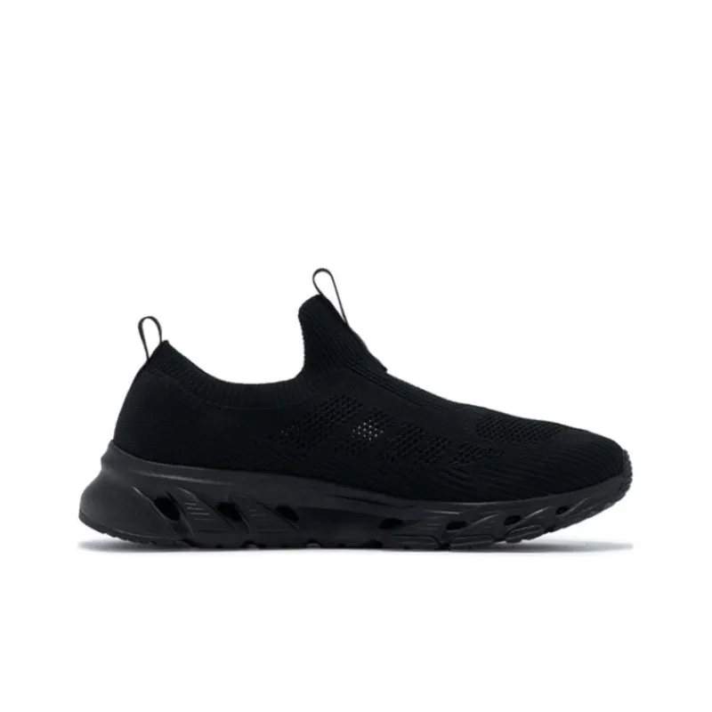 QIAODAN Running Shoes Men Low Top Black-1
