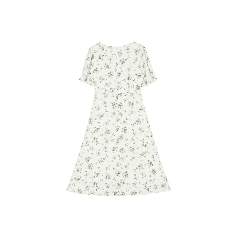 QYPRF Short Sleeved Dresses Women's Multicolor-1