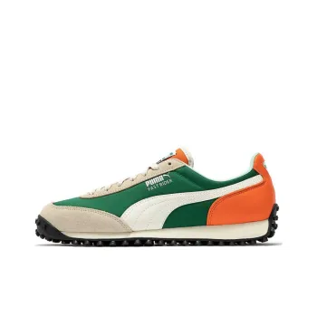 Puma Fast Rider Beige Green Orange