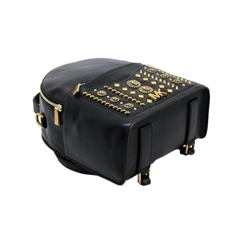 MICHAEL KORS Leather Backpack Regular Women's Black-4