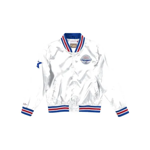 Mitchell Ness Jackets Women's White