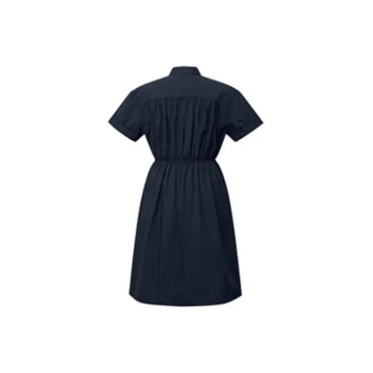 HAZZYS Short Sleeved Dresses Women's Navy Blue-1