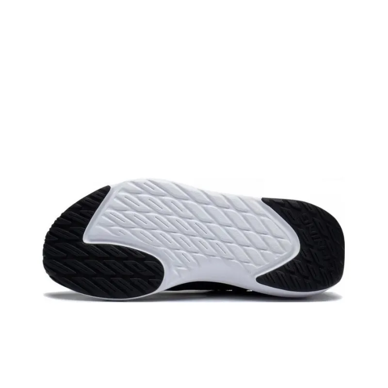 LiNing SOFT GO Go Reflective Anti Slip And Wear Resistant Breathable Low Top Casual Shoes Women's Black-4