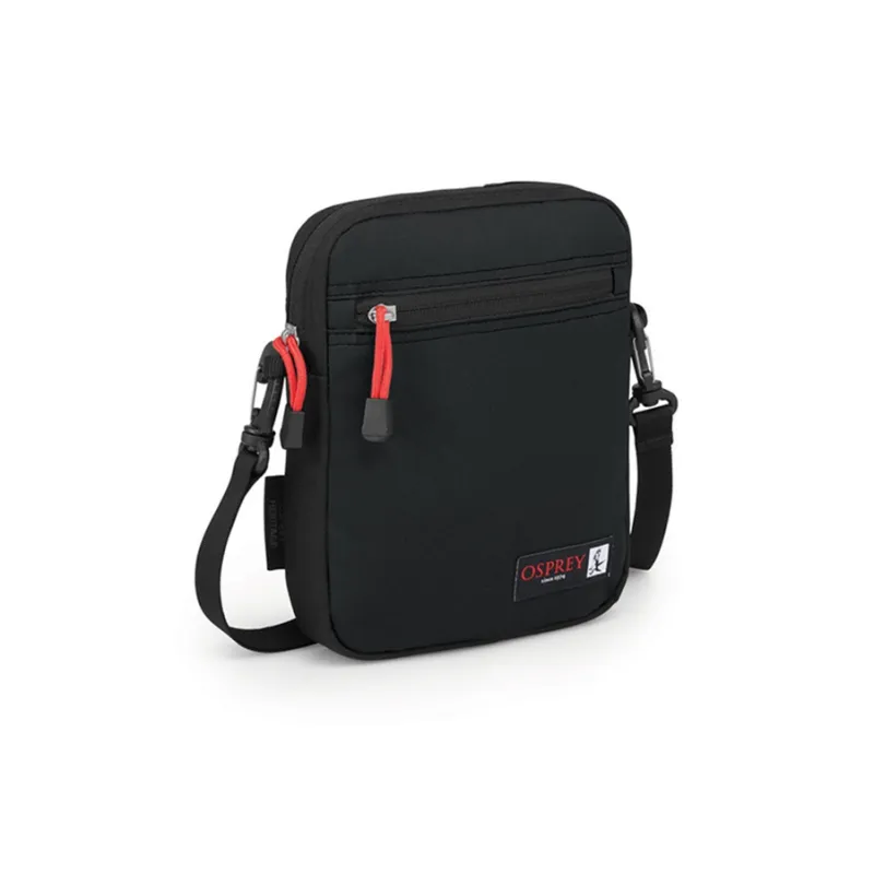 OSPREY 2L Pouch Crossbody Bag Nylon Fabric Black, Red Unisex-1