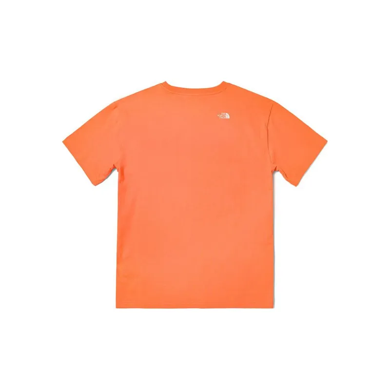THE NORTH FACE Drop Shoulder Sleeve T Shirt Women's Orange-1