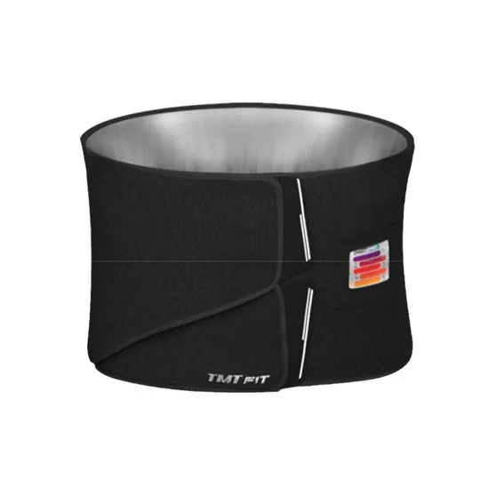 TMT Back Support Braces Protective Compression Slip Resistant Warm 1 Pack Black Butyl Rubber Unisex-0