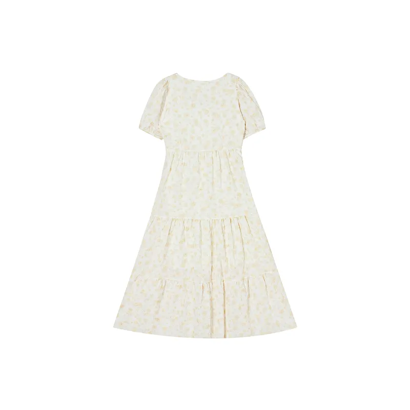QYPRF Short Sleeved Dresses Women's Multicolor-1