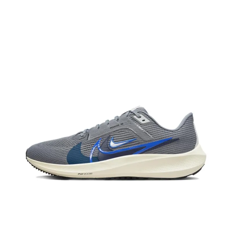 Nike Air Pegasus 40 Premium 'Smoke Grey Racer Blue'-0
