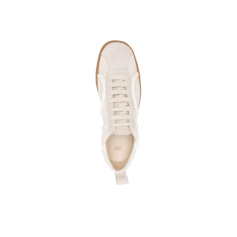 TOTEME Low Top Stylish Skateboarding Shoes Women's Ecru-3