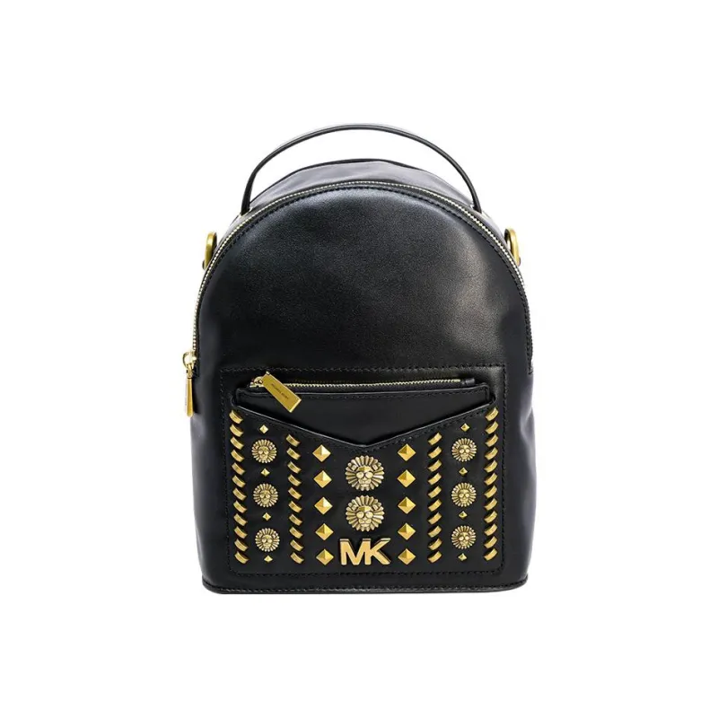 MICHAEL KORS Leather Backpack Regular Women's Black-0