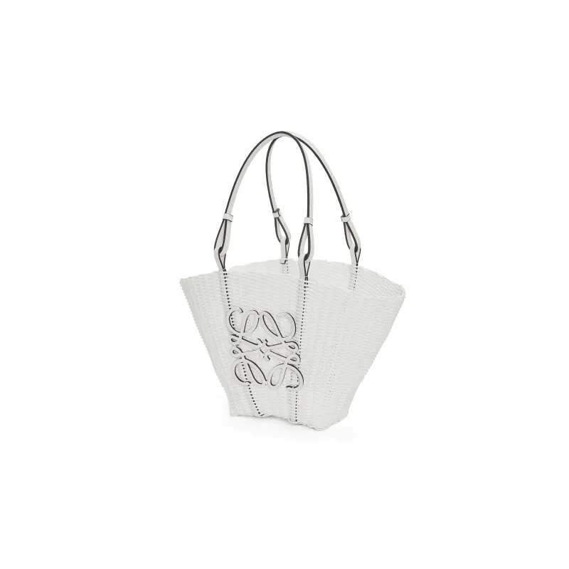 LOEWE Basket Polypropylene Handbags Shoulder Bags Women's White-1